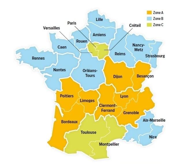 学校図のフランス
