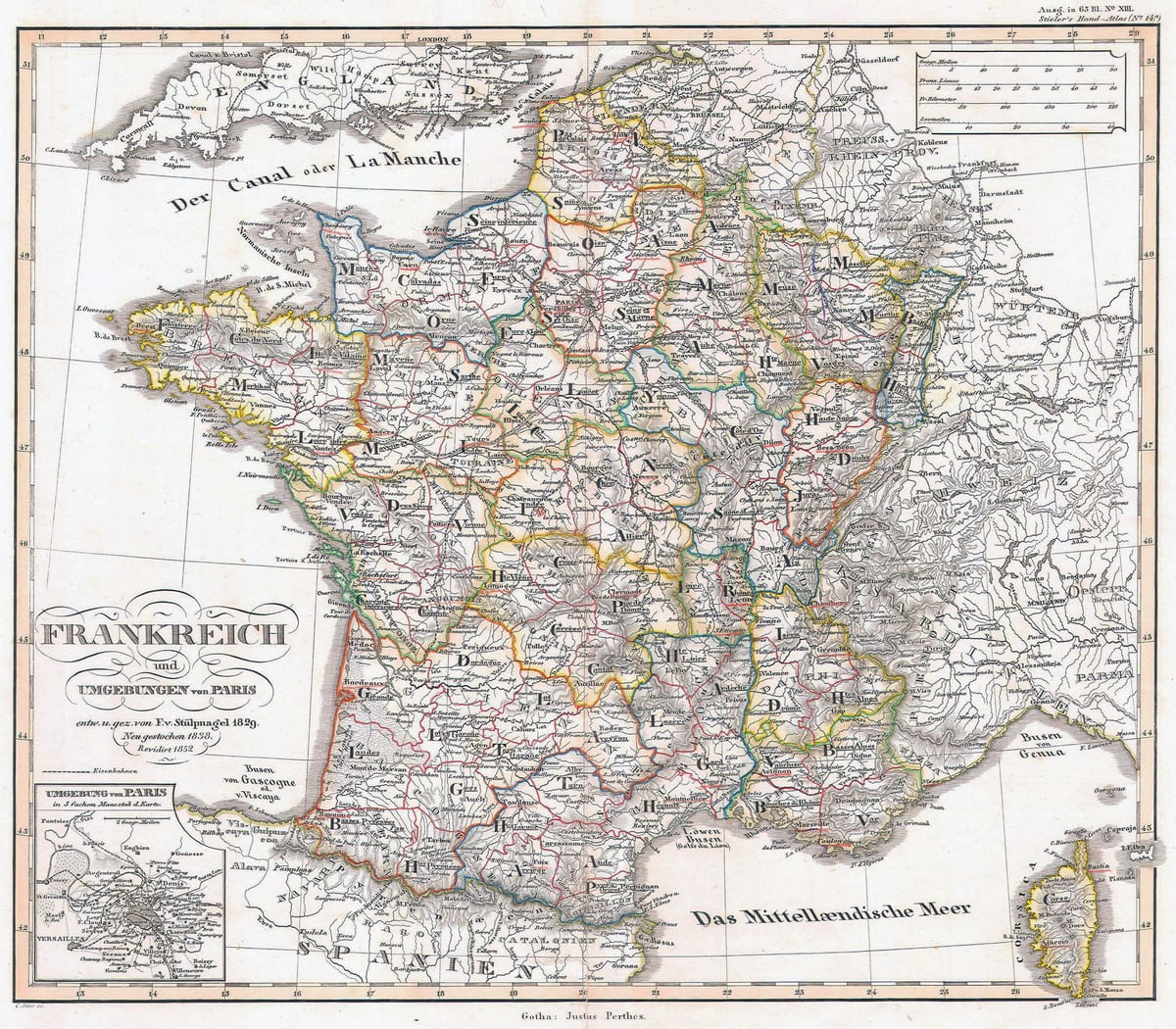 地図のフランスの歴史