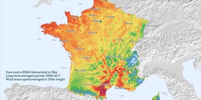 地図のフランス風